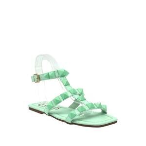 NEW EXE women's flat sandal in green